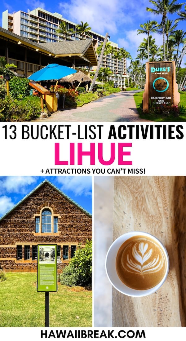 Are you looking for the best things to do in Lihue, Kauai? This guide uncovers what to do in Lihue, including the best attractions, restaurants, beaches, and more! | Lihue things to do | Lihue Kauai | Lihue itinerary | Lihue landmarks | Lihue attractions | Lihue day trips