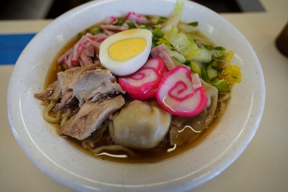 Lunch at Hamura Saimin