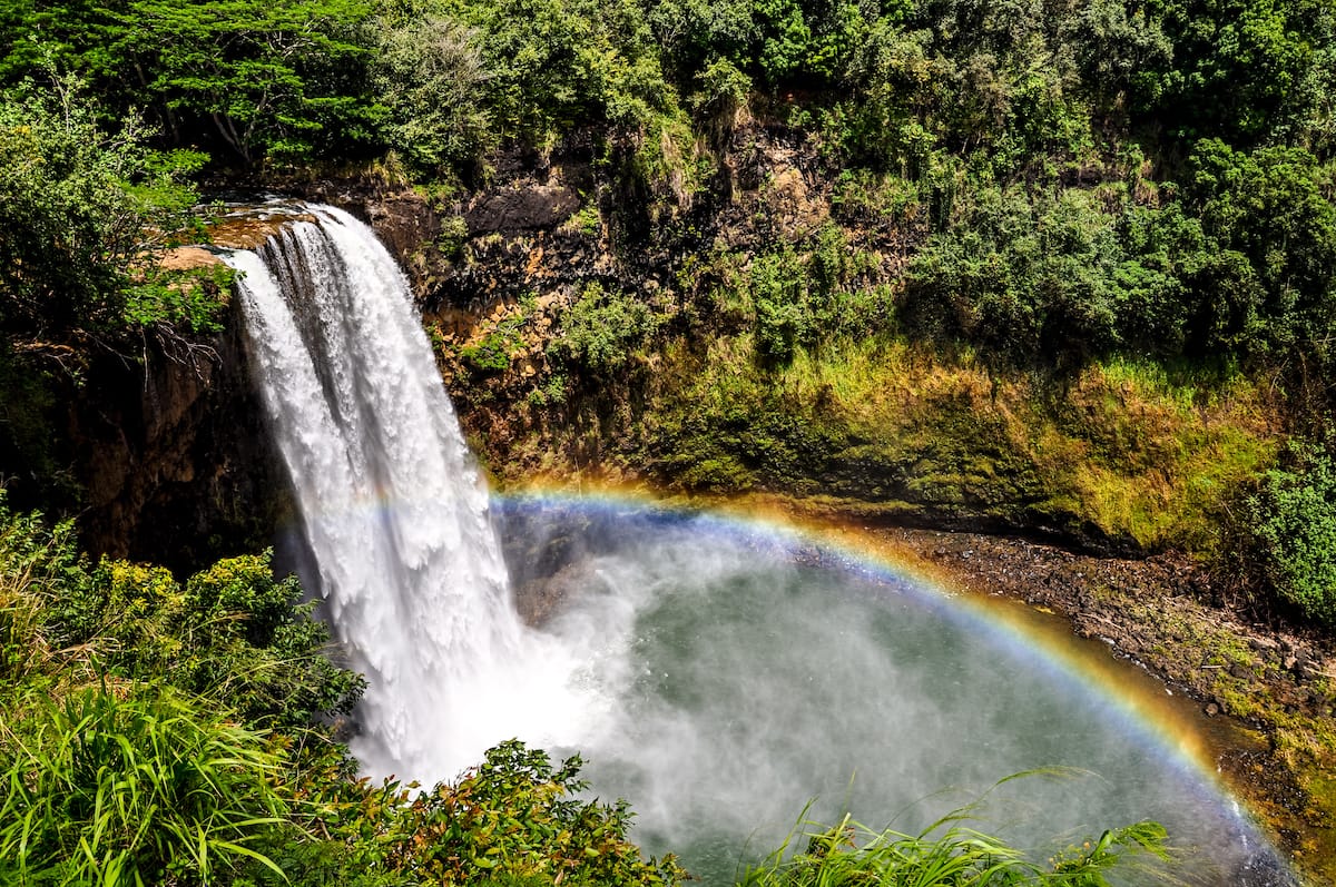 Wailua Falls - one of the best places to visit near Lihue