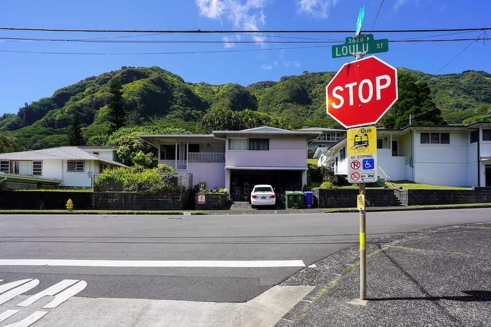 The stop to go back to Honolulu