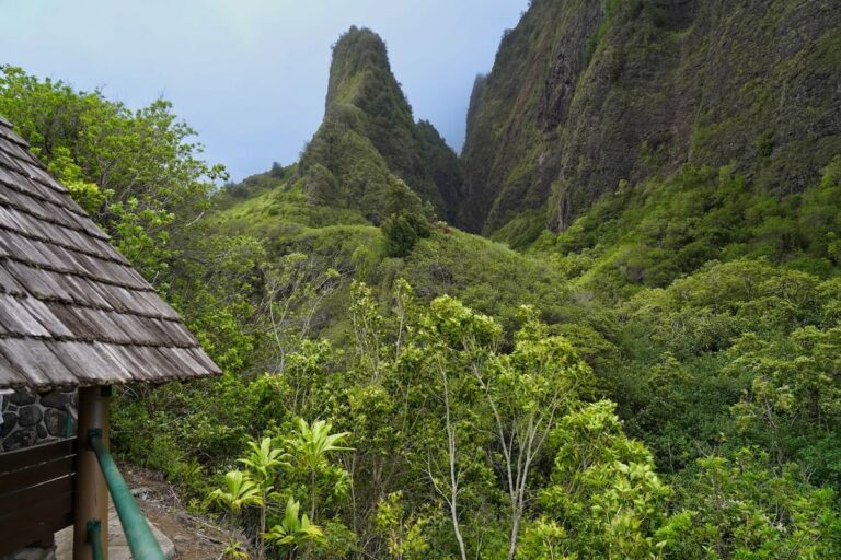 How to visit ʻĪao Valley State Monument on Maui This is a photo of the How to visit ʻĪao Valley State Monument famous needle